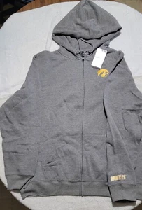 Iowa Hawkeyes Full Zip Hoodie XXL TOP OF WORLD - Picture 1 of 4