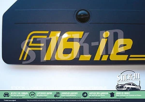 Adesivi Autocollanti F16IE F16.I.E Renault Clio Williams 16S 19 R19 Decal Motore - Foto 1 di 9