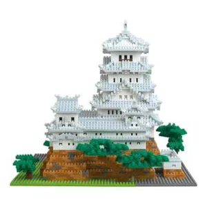 Nanoblock Himeji Castle Deluxe Edition Kawada NB-051 Japanese Castle - Picture 1 of 4