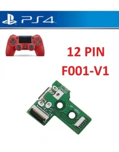 JOYPAD LADEANSCHLUSS PS4 F001-V1 PCB 12 PIN MICRO USB - Bild 1 von 1