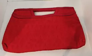 MITZI Brokat Clutch/Schultertasche - Rot - Bild 1 von 8
