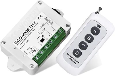 12V DC linear actuator motor control, remote control kit for linear actuator - Image 1 of 4