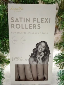 Danielle Creations Satin Flexi Rollers - 6 - Prevents Damage - Ideal Gift - Picture 1 of 3