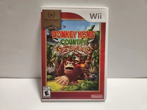 Donkey Kong Country Returns (Nintendo Wii) Original Case & Manual Only - Picture 1 of 3
