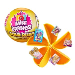 Zuru 5 Surprise Toy Mini Brands Gold Rush Collection Limited Edition 2-4 capsule - Picture 1 of 4
