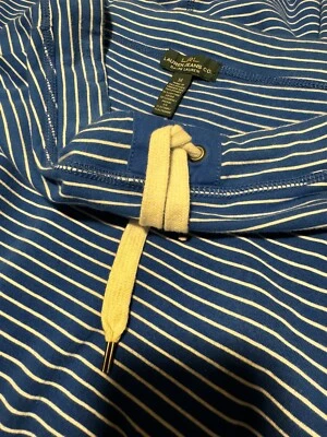 Maxi Falda LRL Ralph Lauren Jeans Co Rayas Azul Blanco Talla M Foto 1 de 4