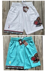 Men’s Mitchell & Ness NBA Swingman Shorts x 2 Vancouver Grizzlies Size Medium - Picture 1 of 11