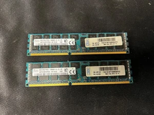 SK Hynix 16GB (2ea x 8GB) 2Rx4 PC3L-10600R HMT31GR7EFR4A-H9 Memory Set - Picture 1 of 2