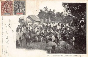 Laos - A group of Laotians in Khong - Publ. Mottet & Cie 1001 Collection Sylvia - Picture 1 of 2