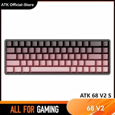 ATK 68 V2 S Hall Effect Gaming Keyboard – 65% CNC Aluminum 8KHz  RT 0.01mm RGB - Image 1 of 4
