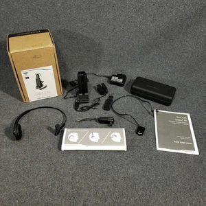 Auriculares inalámbricos Plantronics Savi W445 con base, dongle, estuche diadema caja abierta - Imagen 1 de 4