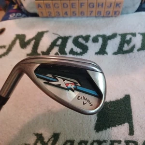 Callaway XR Pitching Wedge Left Handed Senior Flex Extr. Clean Steel Shaft F2 - Picture 1 of 6