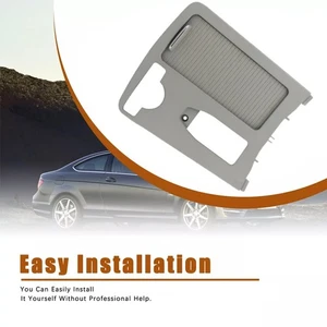 FOR BENZ CENTER CONSOLE CUP HOLDER ROLLER BLIND COVER TRIM CUP HOLDER TRIM COVER - Picture 1 of 6