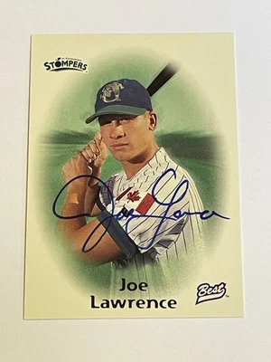 1998 Team Best Baseball Autograph - Joe Lawrence - St. Catharines Stompers - Image 1 of 2