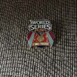 2009 World Series Pin MLB Philadelphia Phillies New York Yankees “I Was There” - Picture 1 of 3