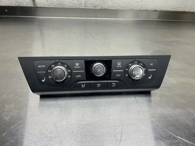 2012 - 2015 AUDI A6 DASH AC HEATER CLIMATE TEMPERATURE CONTROL SWITCH UNIT OEM - Image 1 of 4