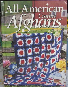 Casa de Abedules Blancos TODO AMERICANO CROCHET AFGANOS 63 Impresionantes Patrones Libro HB - Imagen 1 de 21