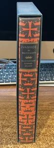 IVANHOE by Walter Scott HC BOOK w/Slipcase HERITAGE CLUB Ex! - Imagen 1 de 5