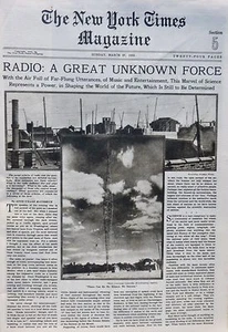 1932 March 27 RADIO UK CLIVEDEN ASTOR FOX HITLER RUSSIA 5TH AVE EASTER NY Times - Picture 1 of 11