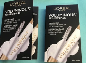 2x L’OREAL Paris Voluminous Mascara Primer Deluxe Sample Sz .05oz, 1.5ml Each - Picture 1 of 1