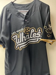 A's Ryan Noda 2024 Game Used Worn Aviators "Whales" Jersey (2024 MLB 22 HR's) - Picture 1 of 3
