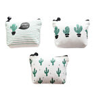 3pcs Pencil Pouch Key Holder Bag Pouch Cosmetic Bag Office Stationery Organizer
