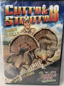 DVD Hunters Specialties Cutt'n & Strutt'n Turkey Hunting DVD S14-12 - Picture 1 of 4