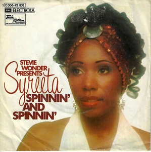 Syreeta - Spinnin And Spinnin /Black Maybe (7" Motown Vinyl-Single Germany 1974) - Bild 1 von 2