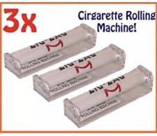 3x KING SIZE Zig Zag Automatic Cigarette Cig Tobacco Rolling Roller Machine UK