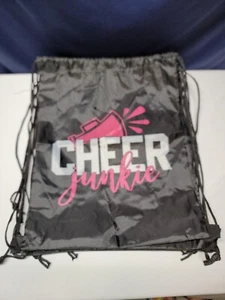 Nylon Team Rucksäcke Cheer Pom Kordelzug Taschen Cheerleader Team Cinch Tasche Stck 4 - Bild 1 von 4