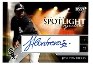 2006 Upper Deck Ovation Spotlight Signatures #JC Jose Contreras - Bild 1 von 1