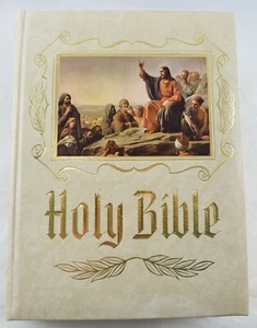 Holy Bible Heirloom Family Bible KJV Red Letter Edition 1988 Large Padded - Picture 1 of 11