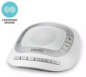 Portable Sound Spa Machine 6 Relaxing & Soothing Nature Sounds Homedics - Picture 1 of 11