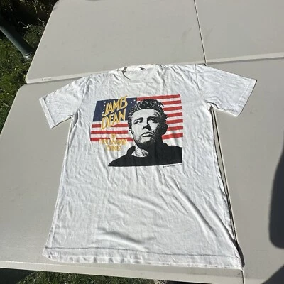 Vintage Blue Diamond ECM James Dean Graphic Print T Shrit XXL As Is - Image 1 of 4