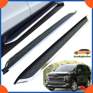 Fits for Chevrolet Tahoe 2021 2022 2023 2024 Side Steps Pedal Running Nerf Bar - Foto 1 di 10