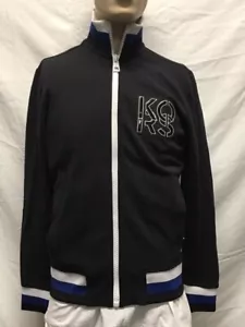 Schwarze Trainingsjacke Herren neu mit Etikett Michael Kors Logo-Patch Größe S - Bild 1 von 6