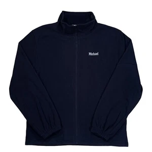 Custom Seventh Ave Personalized Embroidered Michael Zip Up Fleece Jacket Size XL - Picture 1 of 4