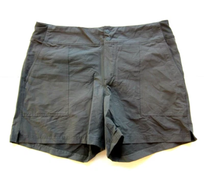 Pantalón Corto Chino REI Built On Purpose Gris Nylon Elastizado Bolsillo Activo Ajuste Regular 16 Foto 1 de 4