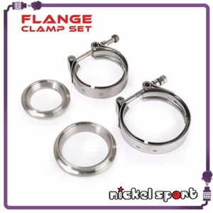 Turbine Housing Flange Clamp Kit GT30 GT35 GT30R GT35R V-band Stainless - Bild 1 von 1