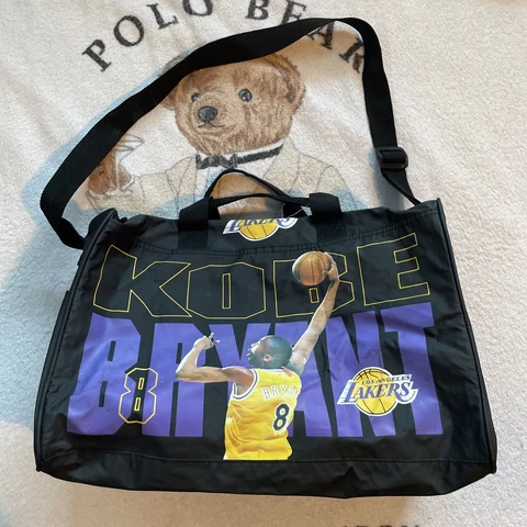Vintage NBA Kobe Bryant Duffle Bag Cover