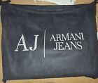Oryginalna torebka jeansowa Armani z uchwytem na sznurek