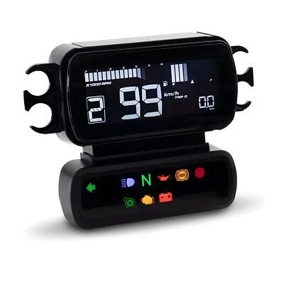 Multifunktions Meter Koso D2 für Harley Davidson 2004-2013 Dyna, Softail, 883 - Image 1 of 4