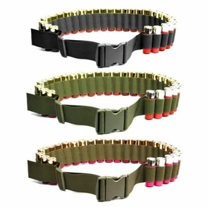 Hunting Shotgun Shell Ammo Bandolier Holder Belts Pouches for 29 Rounds 12/20GA - Picture 1 of 12
