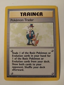 Pokémon Trader 106/130 Base Set 2 Cartas de Entrenador Pokémon No Holo Raras MP - Imagen 1 de 2
