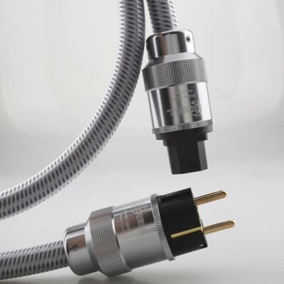 Krell Hifi Audio CRYO-156 Power Cable OFC US EU AU Schuko AC Main Supply Cord - Image 1 of 4