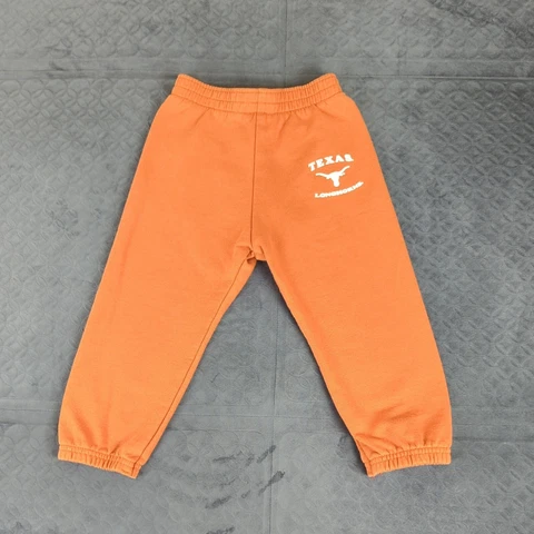 Texas Longhorns Sweatpants Third Street Toddler 3T Orange Kids USA Made Cover