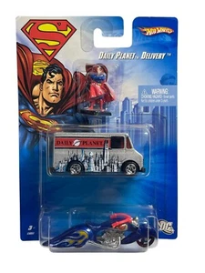 2007 HOT WHEELS Mattel SUPERMAN Daily Planet Delivery Diecast Car Set NEW - Picture 1 of 2