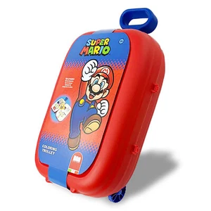 Set Articles de Papeterie Trolley Super Mario Bros Stylos Marqueurs Giotto - Picture 1 of 3