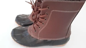 Sporto Dede Damengröße 7 M Stiefel wasserdicht braun Lederobermaterial gebraucht, in einwandfreiem Zustand - Bild 1 von 12