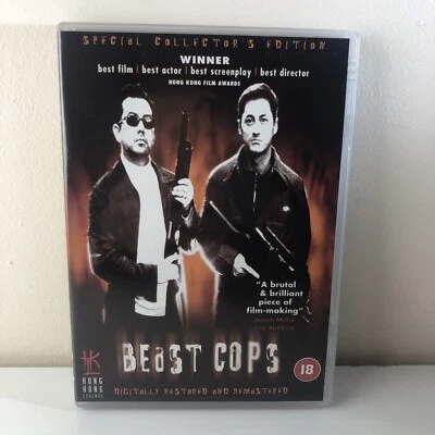 BEAST COPS SPECIAL COLLECTOR'S EDITION  DVD ANTHONY WONG  2001 Region 2 - Image 1 of 4